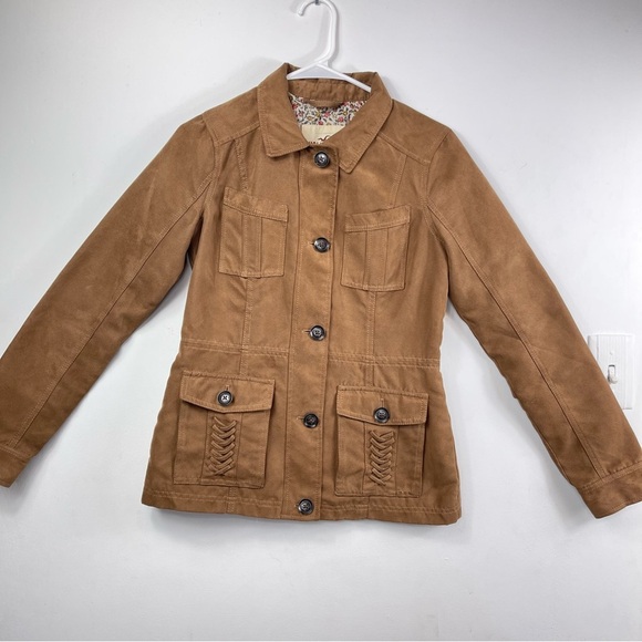 Hollister Tan Light Weight Coat/Blazer - Picture 2 of 7